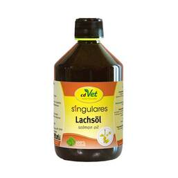 Abbildung: Singulares Lachsöl für Hunde und Katzen Öl, 500 ml PZN 12478238