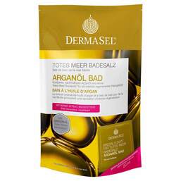 Abbildung: Dermasel Totes Meer Badesalz Arganöl Bad Kombipackung, 1 P PZN 12481051