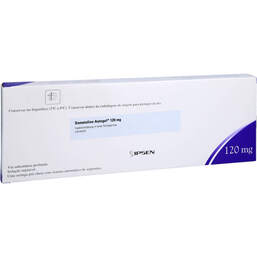 Abbildung: Somatuline Autogel 120 mg Injektionslösung in einer Fertigspritze  1 St, Injektionslösung in einer Fertigspritze PZN 12497968