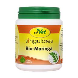 Abbildung: Singulares Bio-Moringa Pulver vet. (für Tiere) Pulver, 200 g PZN 12502712