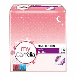Abbildung: MY Camelia Maxi Binde Nacht 16 St, Binden PZN 12506503