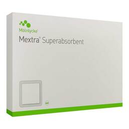 Abbildung: Mextra Superabsorbent Verband 12,5x22,5 cm 10 St, Verband PZN 12513118