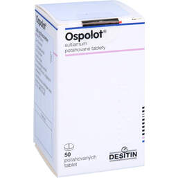 Abbildung: Ospolot 200 mg Filmtabletten 50 St, Filmtabletten PZN 12513294