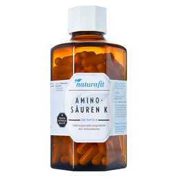 Abbildung: Naturafit Aminosäuren K Kapseln 240 St, Kapseln PZN 12515672