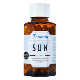 Abbildung: Naturafit Sun Kapseln 120 St, Kapseln PZN 12516364