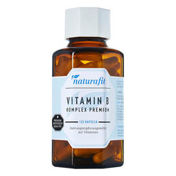 Abbildung: Naturafit Vitamin B Komplex Premium Kapseln 120 St, Kapseln PZN 12516447