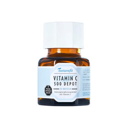 Abbildung: Naturafit Vitamin C 500 Depot Kapseln 30 St, Kapseln PZN 12516453