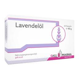 Abbildung: Lavendel Öl GPH Kapseln 60 St, Kapseln PZN 12516909