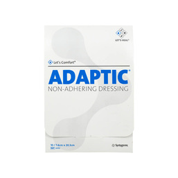 Abbildung: Adaptic 7,6x20,3 cm feuchte Wundauflage 10 St PZN 12519285