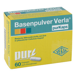 Abbildung: Basenpulver Verla Purkaps Kapseln, 60 St PZN 12531889