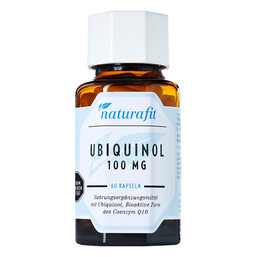Abbildung: Naturafit Ubiquinol 100 mg Kapseln 60 St, Kapseln PZN 12534801