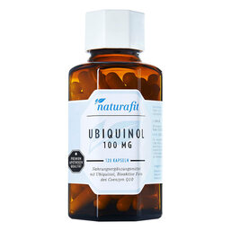 Abbildung: Naturafit Ubiquinol 100 mg Kapseln 120 St, Kapseln PZN 12534818