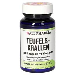 Abbildung: Teufelskrallen 345 mg GPH Kapseln 60 St, Kapseln PZN 12539508