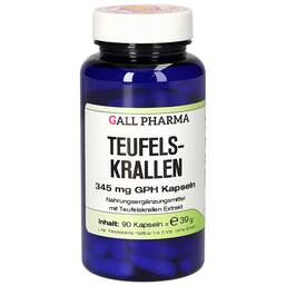 Abbildung: Teufelskrallen 345 mg GPH Kapseln 90 St, Kapseln PZN 12539514