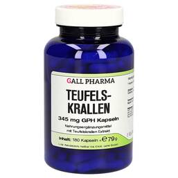 Abbildung: Teufelskrallen 345 mg GPH Kapseln 180 St, Kapseln PZN 12539537