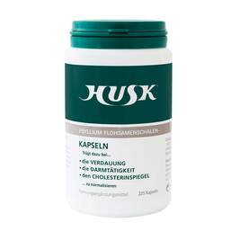 Abbildung: Husk Psyllium Flohsamenschalen Kapseln Kapseln, 225 St PZN 12539603