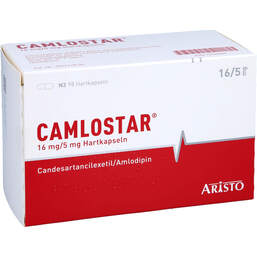 Abbildung: Camlostar 16 mg / 5 mg Hartkapseln 98 St, Hartkapseln PZN 12540664
