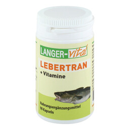 Abbildung: Lebertran + Vitamine A und D3 Kapseln Kapseln, 90 St PZN 12542255