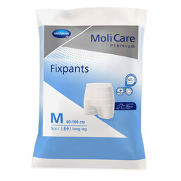 Abbildung: Molicare Premium Fixpants long leg Größe M 5 St PZN 12543875