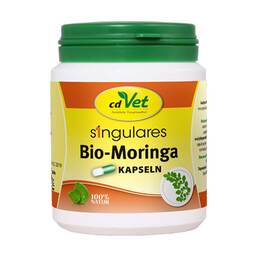 Abbildung: Singulares Bio-Moringa Kapseln vet. (für Tiere) Kapseln, 200 St PZN 12554488