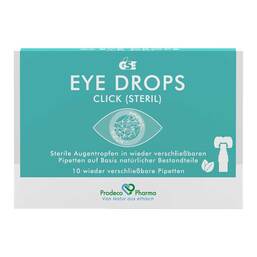 Abbildung: Gse Eye Drops Click 10 St, Augentropfen PZN 12557972