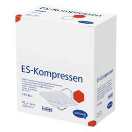 Abbildung: ES-Kompressen steril 10x10 cm 8fach 25X2 St, Kompressen PZN 12559474