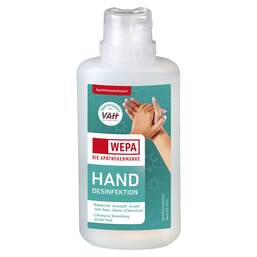 Abbildung: Wepa Handdesinfektion Lösung, 125 ml PZN 12567373