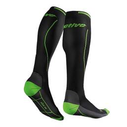 Abbildung: Bort Activecolor Sport Komp.Strumpf Größe 4 schwarz / größe 2 St PZN 12574249