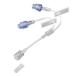 Abbildung: Safeflow Y-Verläng.leitung mit 2 Safeflow-Ventilen 1 St, Infusionsset PZN 12576952