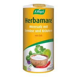 Abbildung: Herbamare spicy Meersalz A.Vogel 250 g, Salz PZN 12579985