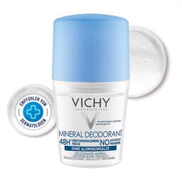 Abbildung: Vichy Deo Roll-on Mineral 48h ohne Aluminium Creme, 50 ml PZN 12582088