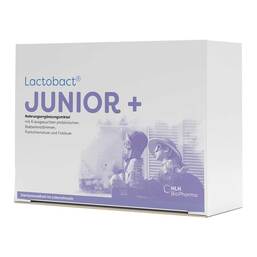 Abbildung: Lactobact Junior + 90-Tage-Packung Beutel Beutel, 90X2 g PZN 12585796