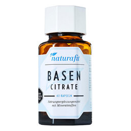 Abbildung: Naturafit Basencitrate Kapseln 60 St, Kapseln PZN 12587045