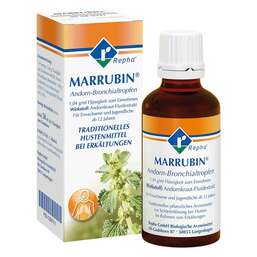 Abbildung: Marrubin Andorn-Bronchialtropfen Tropfen, 50 ml PZN 12587111