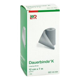 Abbildung: Dauerbinde kräftig 12 cmx7 m 1 St, Binden PZN 12588984