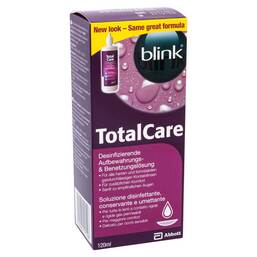 Abbildung: Blink Totalcare Aufbewahrungs- & Benetzungslösung Lösung, 120 ml PZN 12589423