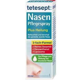 Abbildung: Tetesept Nasen Pflegespray Spray, 20 ml PZN 12589587