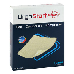 Abbildung: Urgostart Plus Kompresse 6x6 cm 20 St, Verband PZN 12596127