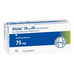 Abbildung: Diclac 75 ID Retardtabletten 30 St, Retard-Tabletten PZN 12605263