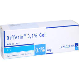 Abbildung: Differin 0,1% Gel 60 g, Gel PZN 12614411
