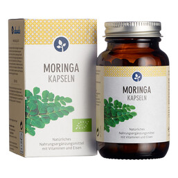 Abbildung: Moringa 400 mg Kapseln Bio Kapseln, 60 St PZN 12637501