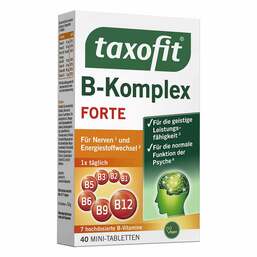 Abbildung: Taxofit B-Komplex Tabletten Tabletten, 40 St PZN 12642525