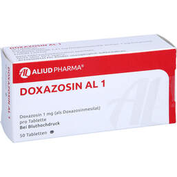 Abbildung: Doxazosin AL 1 Tabletten 50 St, Tabletten PZN 12644688