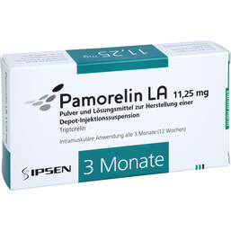 Abbildung: Pamorelin LA 11,25 mg Trockensubstanz mit Lösungsmittel  1 St, Trockensubstanz mit Lösun PZN 12645452