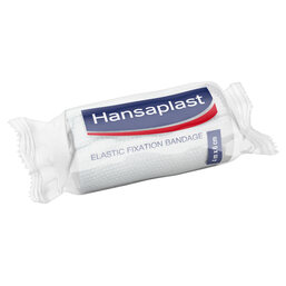Abbildung: Hansaplast elastische Fixierbinde 8 cmx4 m Pflaster, 1 St PZN 12653233
