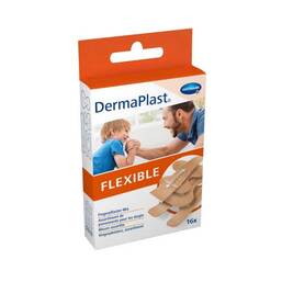 Abbildung: Dermaplast Flexible Fingerpflastermix 4 Größen Pflaster, 16 St PZN 12654126