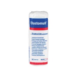Abbildung: Elastomull 10 cmx4 m 2097 elastisch Fixierbinde  1 St, Binden PZN 12656496