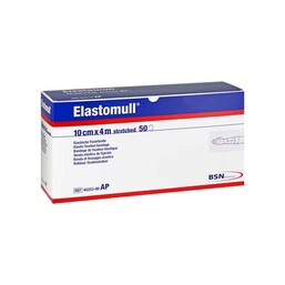 Abbildung: Elastomull 10 cmx4 m 45253 elastisch Fixierbinde  50 St, Binden PZN 12656510