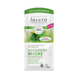 Abbildung: Lavera hautklärende Maske Minze Gesichtsmaske, 2X5 ml PZN 12657515