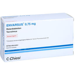 Abbildung: Envarsus 0,75 mg Retardtabletten 90 St, Retard-Tabletten PZN 12659543
